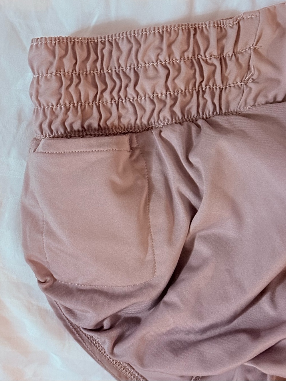 Nike Dri-FIT Running Shorts Mauve Brown Medium M - Picture 5 of 5
